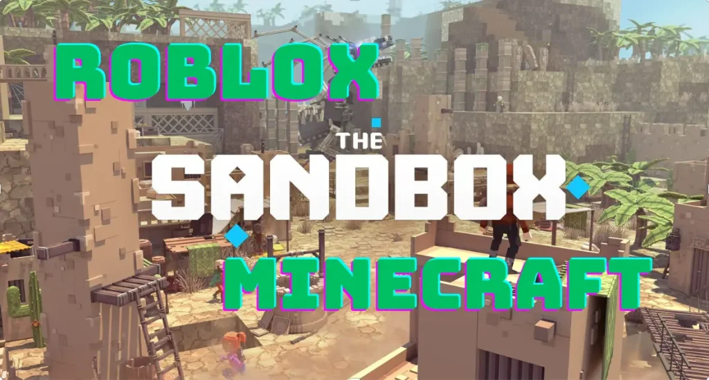 roblox and minecraft both have sandbox gaming style